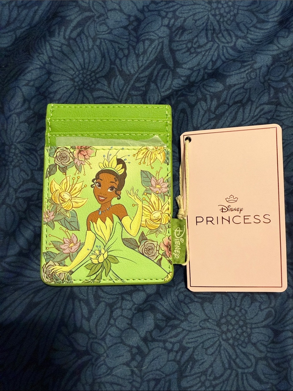 Loungefly Lime Green Disney Princess Card Holder